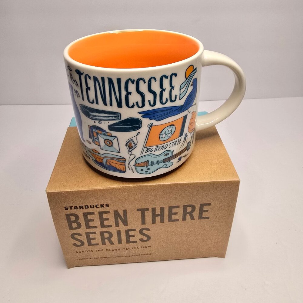 Starbucks Been There Series 14 Ounce Ceramic Coffee Mug Cup Tea Tennessee 2019